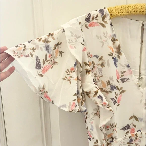 NWT City Chic Abigail Dress Ivory Size 22 - Picture 9 of 15